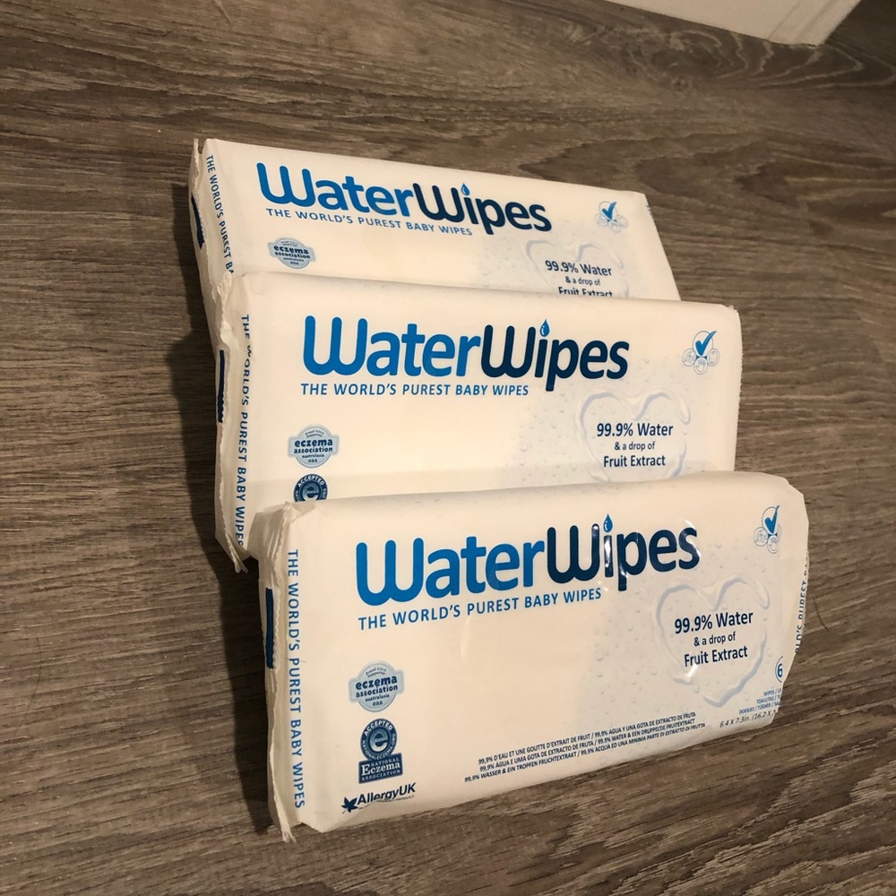 180 Water Wipes